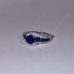 Blue Round Ring