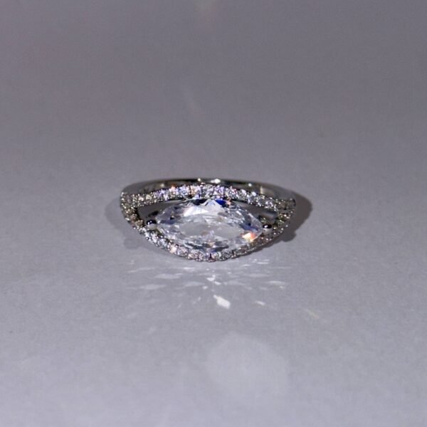 Horizontal Marquise ring