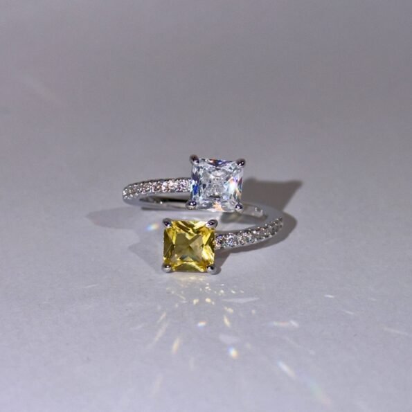 Aureate Celestial Crown Ring