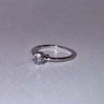 Dainty classic promise ring