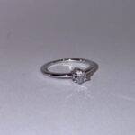 Dainty classic promise ring