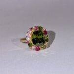 Amara Noir Crown Ring