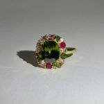 Amara Noir Crown Ring