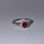 Red Cz Ring