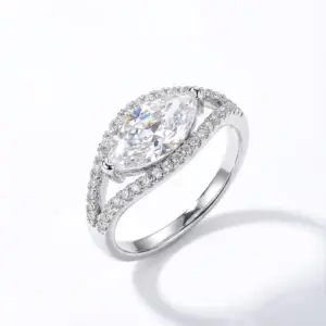 Horizontal Marquise ring