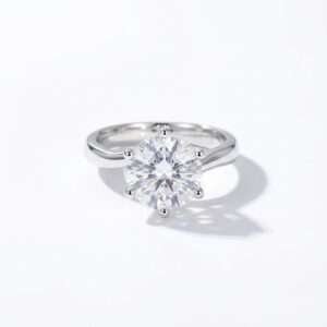 Brilliant Round Cut Ring