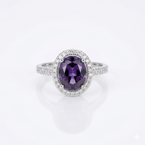 Aureate Purple Prestige Ring
