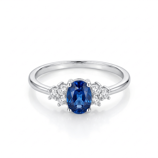 Dainty Royal Blue Ring