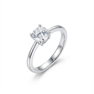 Simpe Solitaire Ring