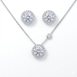 Vespera Halo Necklace Set