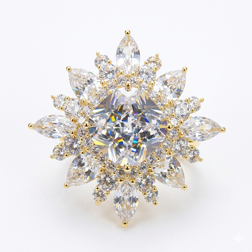 Éclat Empress Brooch