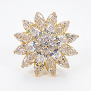 Seraphine Crest Brooch