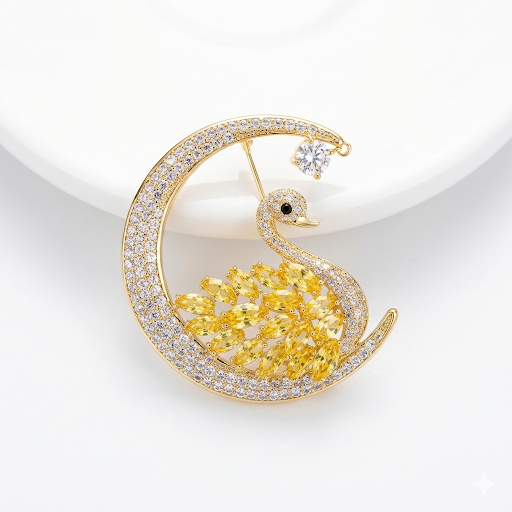 Giulietta Emblem Brooch