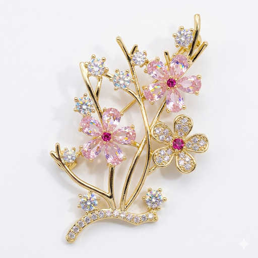 Mystique Crest Brooch